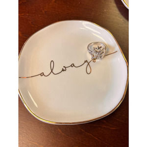 Always Trinket Tray Bridal Gift